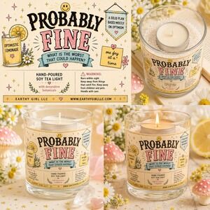 Probably Fine Tea Light Candle Set
